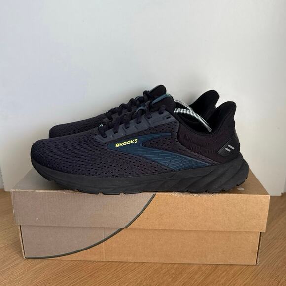 Brooks Anthem 9 ‘Ebony Black’ Men Running Sneakers - SZ 9.5 main image 4